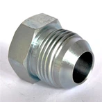Bouchon hydraulique JIC en acier au carbone